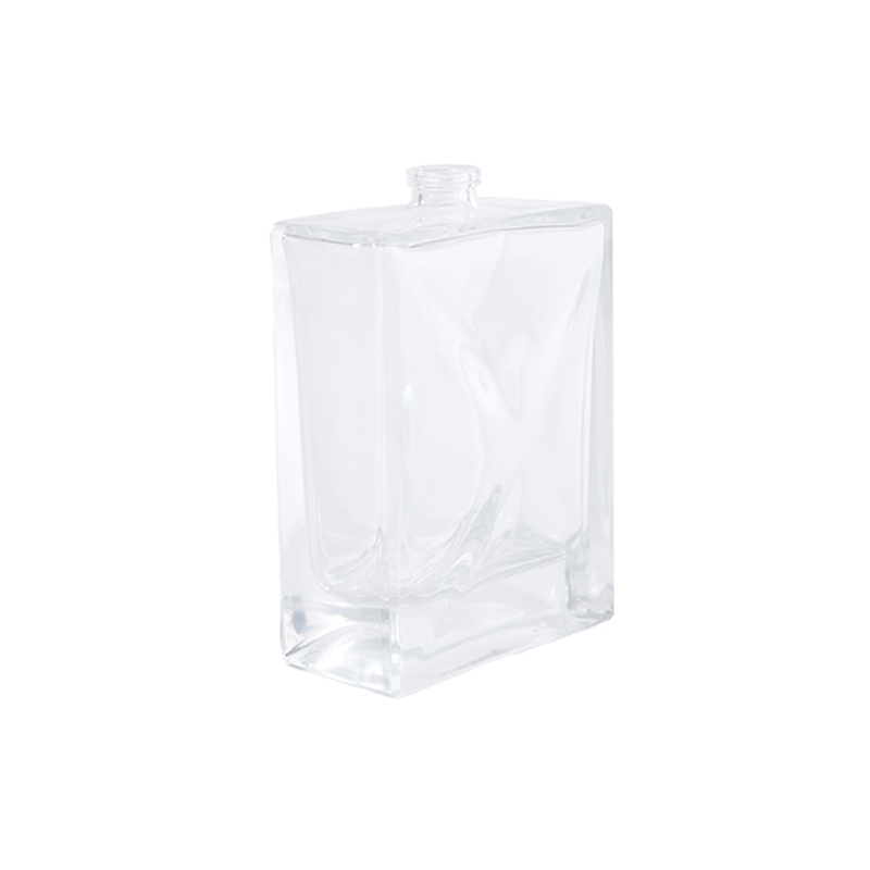 J2249 Premium Transparent Glass Perfume Bottle 104ml Elegant & Delicate