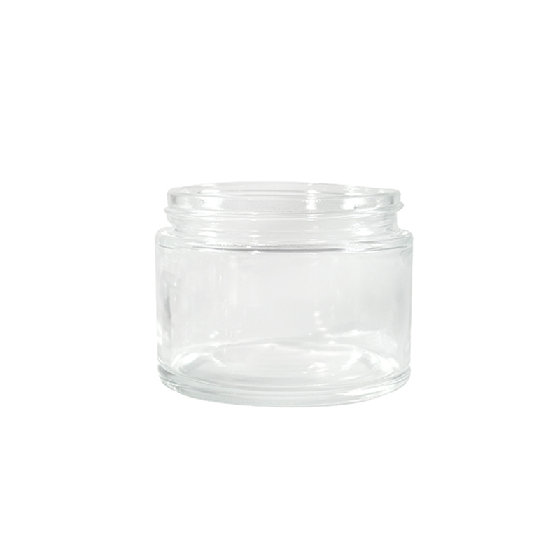 50ml Transparent Cream Jar, Premium Cosmetic Packaging Bottle